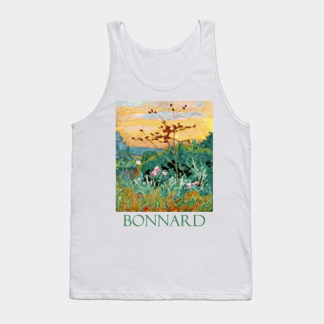 The Garden at Vernonnet by Pierre Bonnard Tank Top by Naves